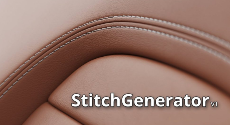 3DS MAX缝线插件StitchGenerator 1.0 for 3ds Max